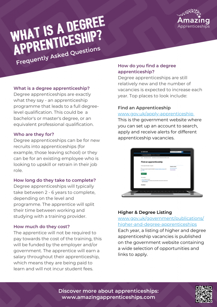 Rapid Read: What is a degree apprenticeship?